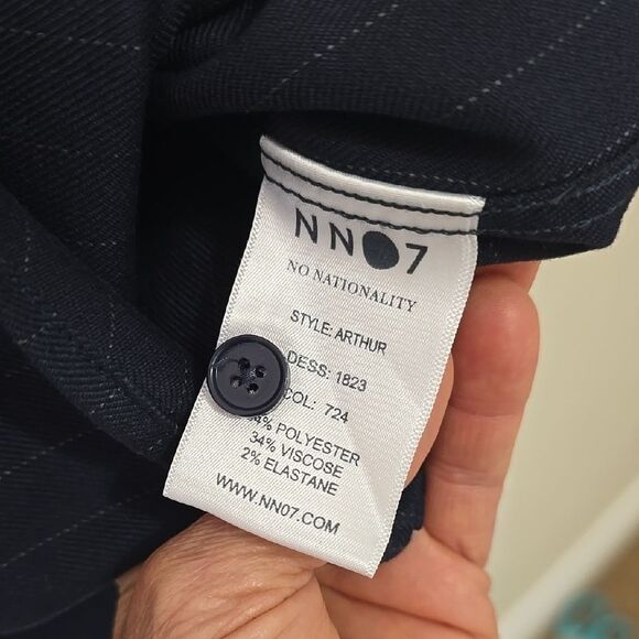 NN07 No NationalityBlue Casual Button Down Shirt with Relaxed Fit L - Picture 6 of 13